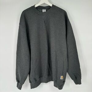 Carhartt Grey Crewneck Sweatshirt Sz XL